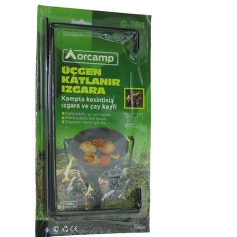 ORCAMP G-360 ÜÇGEN KATLANIR IZGARA