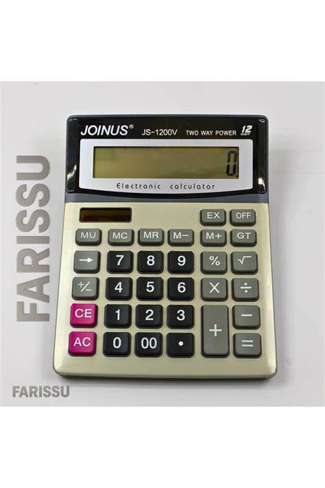 JOINUS JS-1200 BÜYÜK BOY HESAP MAKİNASI