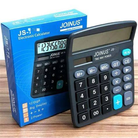 JOINUS JS-837 KÜÇÜK BOY HESAP MAKİNASI