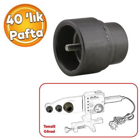 GÖNEN DÖKÜM PPRC BORU PAFTASI 40 MM GRİ