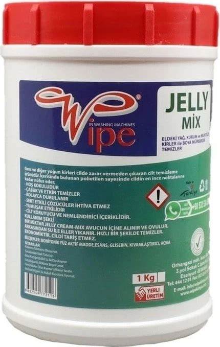 WIPE JELLY MIX EL TEMİZLEME KREMİ 1 KG