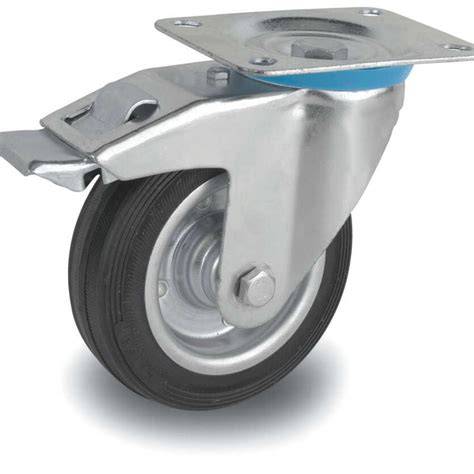 SERVİS TEKERİ FRENLİ DÖNER 200 MM (802 SLP 200F)