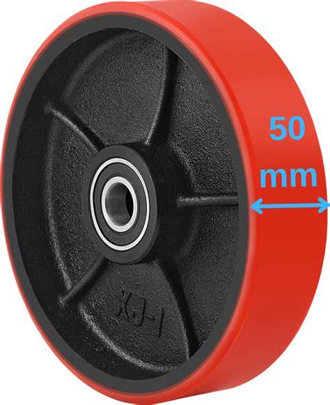 BUĞRA TRANSPALET TEKERİ KIRMIZI 180x50 DOR
