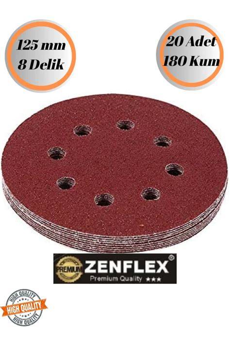 HELBERG 8 DELİKLİ ZIMPARA 180 KUM