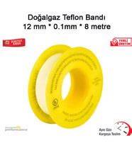 KUPA KUP6056 DOĞALGAZ TEFLON BANT 8 MT X 12 MM