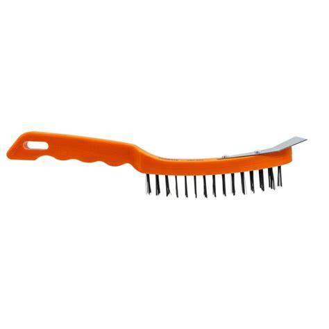 KUPA METAL KAZIMA SPATULALI ÇELİK TEL FIRÇA 270 MM