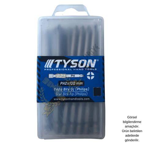 TYSON TYS9609 BİTS UÇ PH2 100 MM