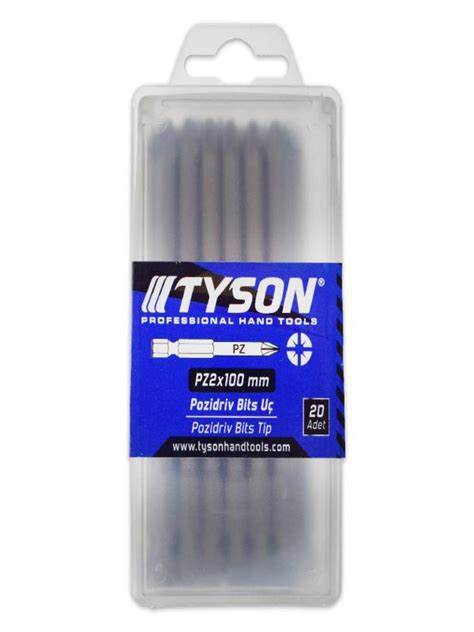TYSON TYS9621 BİTS UÇ PZ2 100 MM