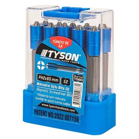 TYSON MIKNATISLI BİTS UÇ PH2 65 MM ÇİFT YÖNLÜ