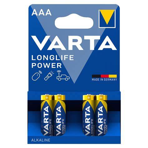 VARTA LONGLİFE ALK. İNCE PİL 5072 (PK 4 LÜ) 525089