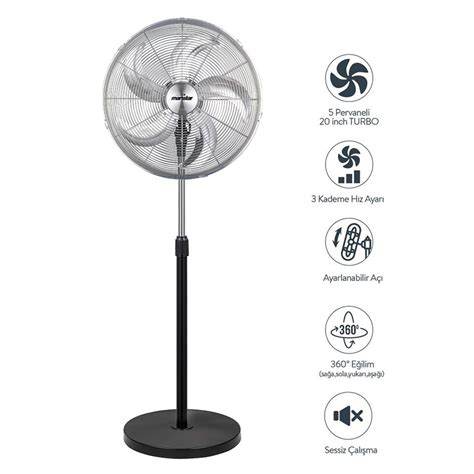 MARSSTAR FORZA AYAKLI VANTİLATÖR 20" MS-20