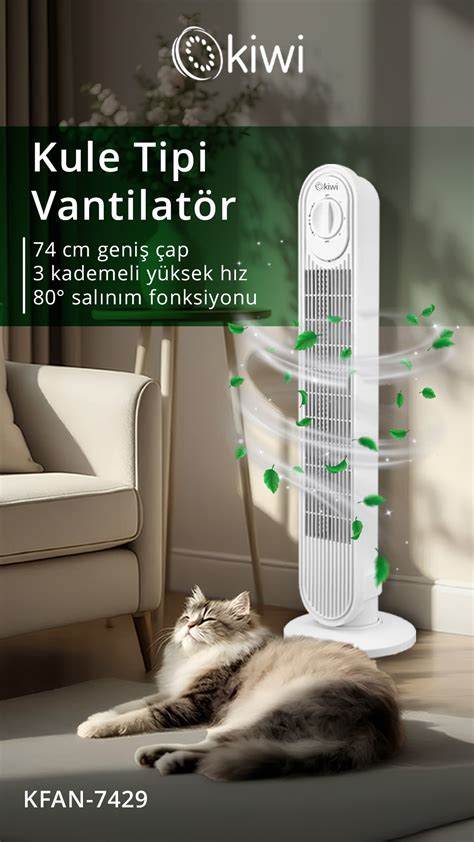 KİWİ KFAN 7429 KULE TİPİ HAVA SOĞUTUCU