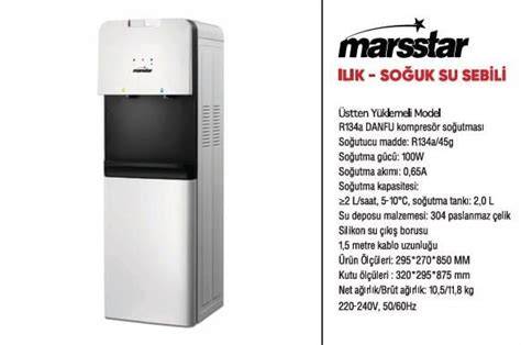 MARSSTAR ILIK- SOĞUK SU SEBİLİ 100W