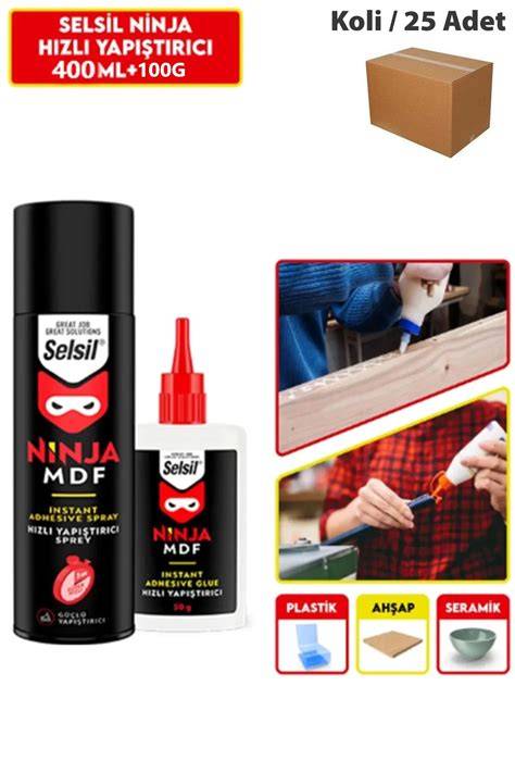 SELSİL NİNJA MDF YAPIŞTIRICI SET 400ML + 100 GR