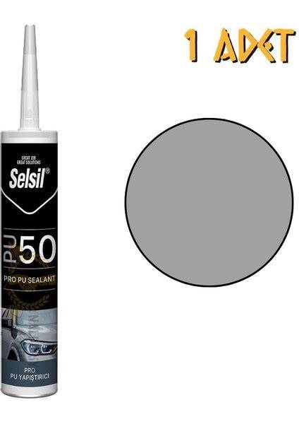 SELSİL POLİÜRETAN MASTİK 280 ML GRİ