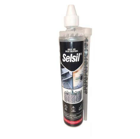 SELSİL 2K EPOXY BAZLI KİMYASAL DUBEL 300 ML 4031