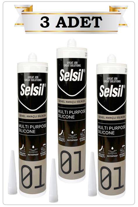 SELSİL SİLİKON 280 GR OFF WHİTE