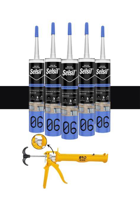 SELSİL CONST.İNŞAAT SİLİKON 300 ML SİYAH