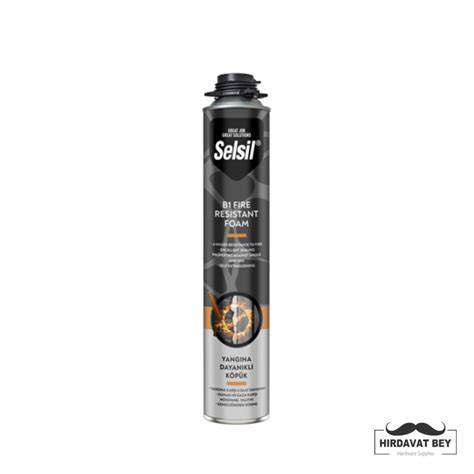 SELSİL B1 YANGINA DAYANAKLI KÖPÜK TABANCALI 750 ML