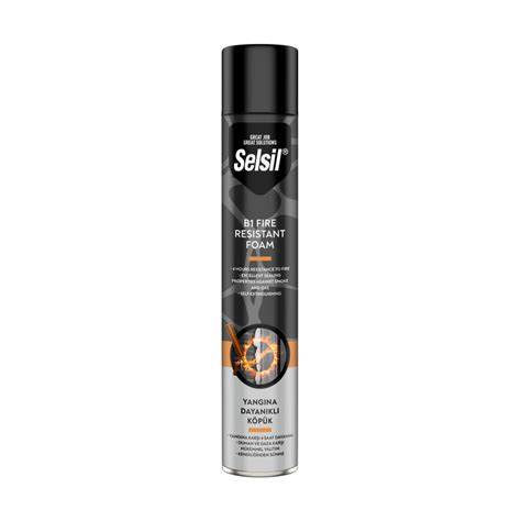 SELSİL B1 YANGINA DAYANAKLI KÖPÜK (900 GR) 750 ML