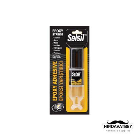 SELSİL EPOXY CAM SERAMİK YAPIŞTIRICI 28 GR 3611