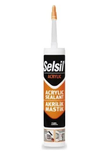 SELSİL PVC SİLİKONİZE MASTİK ALTINMEŞE 500 GR
