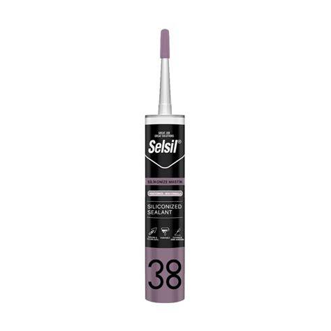 SELSİL PVC SİLİKONİZE MASTİK BEYAZ 500 GR