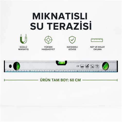 AYZ FATONE ALUMİNYUM SU TERAZİSİ 60 CM