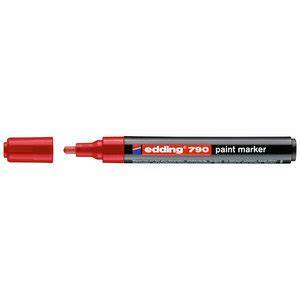 EDDİNG 790 TAM ÖRTÜCÜ BOYA KALEMİ KIRMIZI