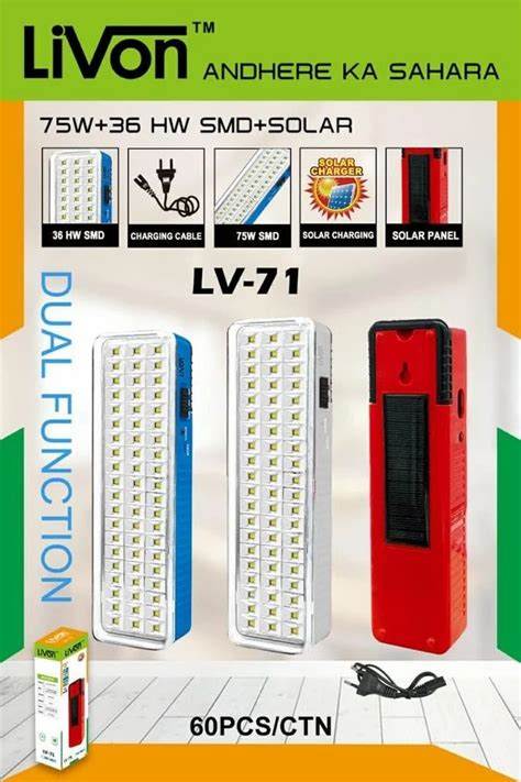 LIVON 100W ŞARJLI LED IŞILDAK LV-71