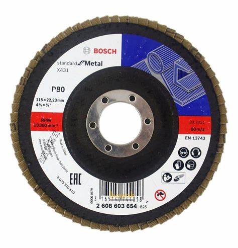 X431 115 MM ALOX 80 K FLAP DiSK