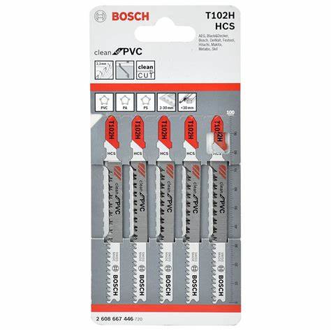 DEKUPAJ BIÇAĞI CLEANFORPVC T102H 5'Li