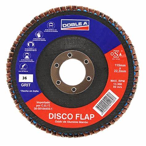 FLAP DISK A.OXIT 115MM 36 KUM