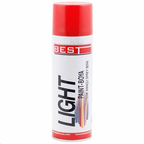 BEST LIGHT SPREY BOYA 250 ML KIRMIZI