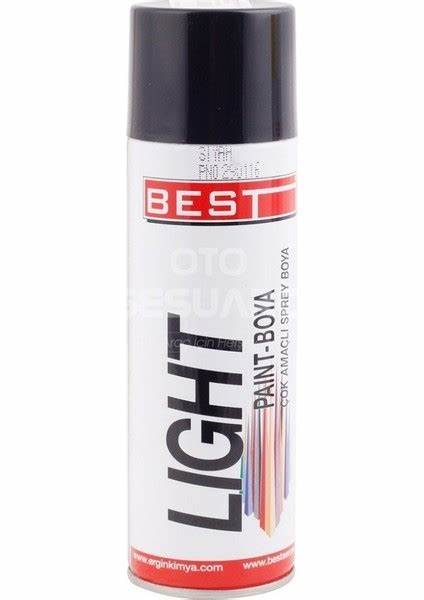 BEST LIGHT SPREY BOYA 250 ML MAT SiYAH