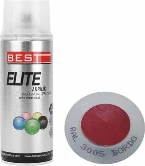 BEST SPREY BOYA ELiTE 400 ML RAL3005 BORDO