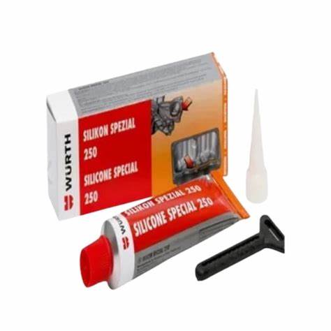 WÜRTH SiLiKON SIVI CONTA SiYAH 250C 70ML