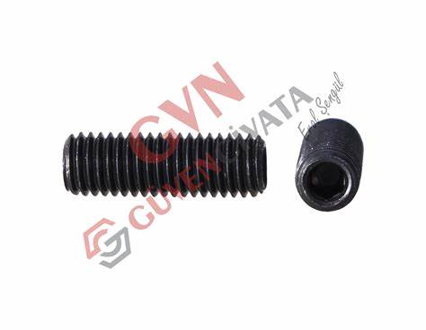 M4X8 DIN916 SETSKUR CIVATA 10.9 SiYAH