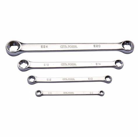 4 Parça Dış TORX Anahtar Takımı (Karton Kutulu)