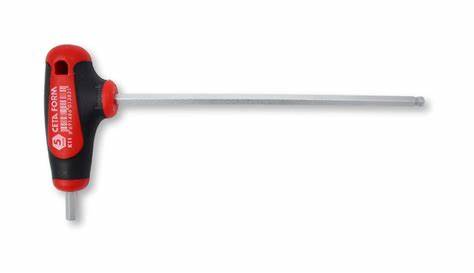 T Saplı Topbaşlı Allen Anahtar - 5 mm