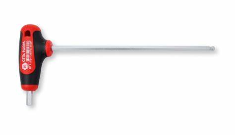 T Saplı Topbaşlı Allen Anahtar - 10 mm