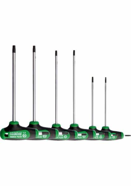 6 Parça T Saplı TORX Anahtar Takımı