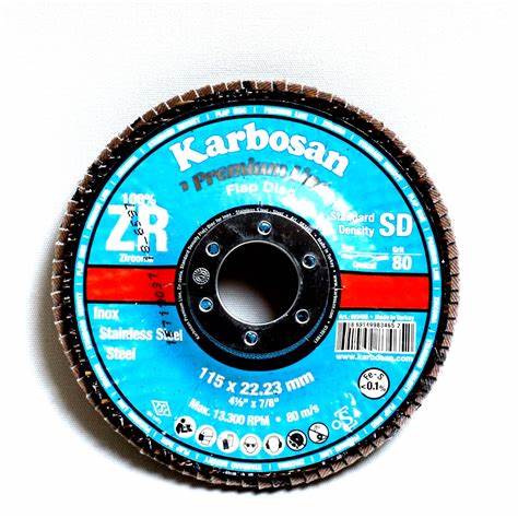 115MM ZXPR22 40 KUM SD KONIK KARBOSAN FLAP DISK