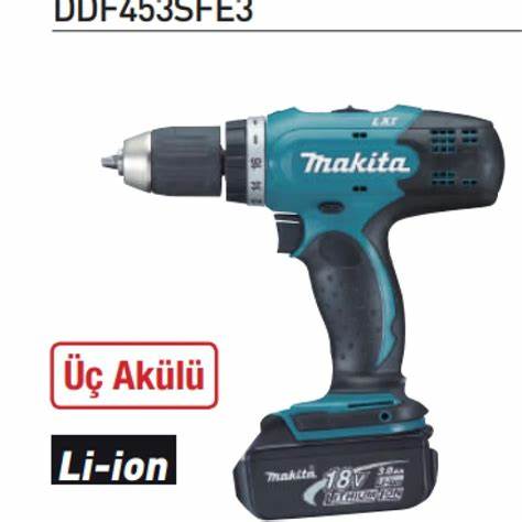 MAKITA DDF453SFE3 AKL MATKAP VDLM 3 AKL