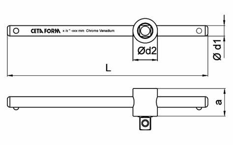 3/4'' T Kol- 500 mm