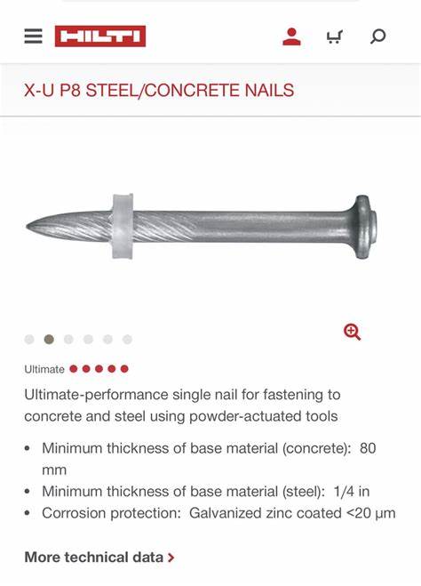 HILTI 100X X-U 52 P8