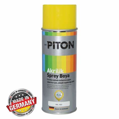 PiTON AKR. SPREY BOYA 400ML RAL 1023 TRAFiK SARI