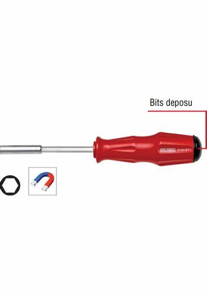1/4" DEPOLU BiTS TUTUCU TORNAViDA- 100 MM
