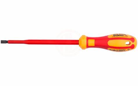 C-PLUS 1000V DÜZ UÇLU TORNAViDA (VDE) - 4,0 X 100 MM