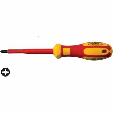 C-PLUS 1000V POZiDRiV UÇLU TORNAViDA (VDE) - PZ0 X 60 MM